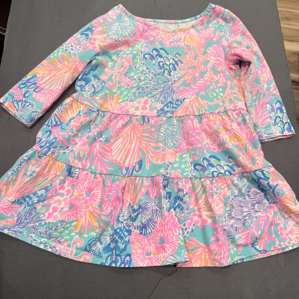 Lilly Pulitzer Pastel Floral Dress